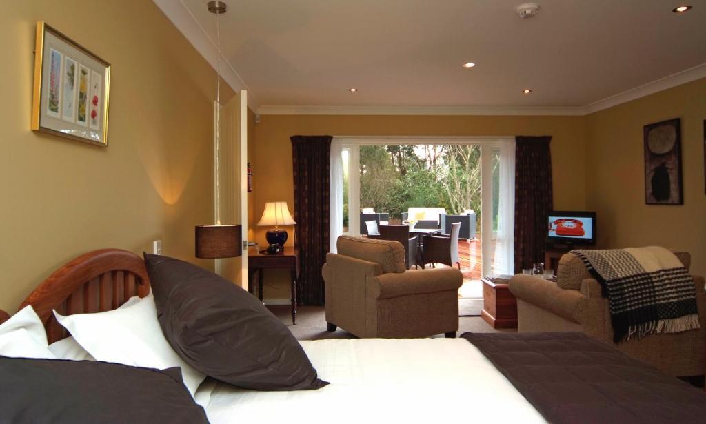 אגם טאופו Kauri Point Luxury Bed & Breakfast חדר תמונה
